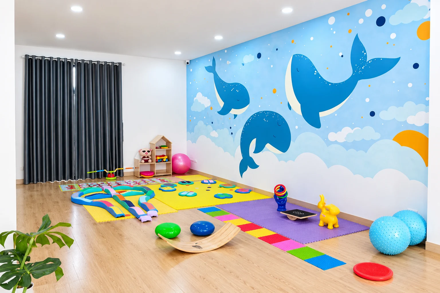 Phòng điều hòa cảm giác & trị liệu vận động (OT)