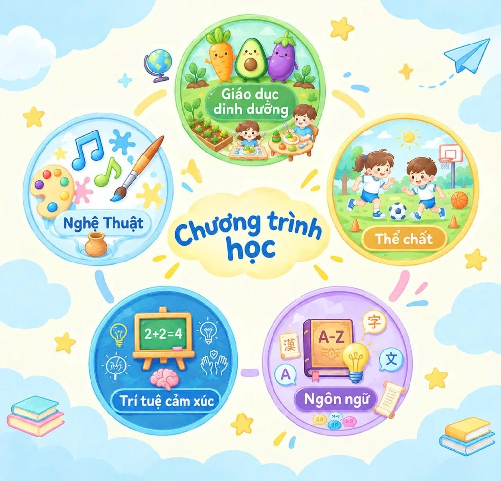 Chương trình học tại Little Stars — Bé học được gì